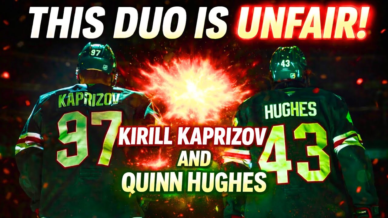 Kirill Kaprizov & Quinn Hughes are SCARY TOGETHER