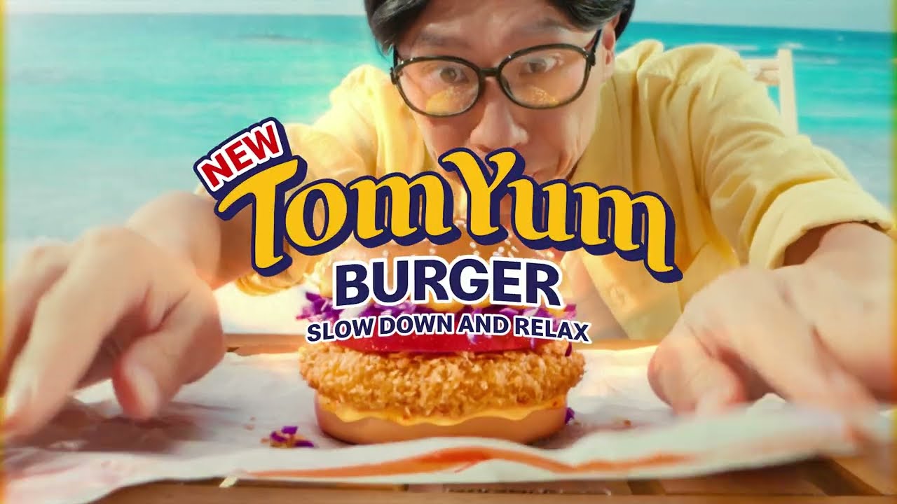 Sabai Sabai with the All- New Tom Yum Burger!
