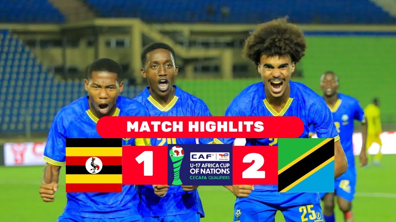 HIGHLIGHTS | UGANDA 1-2 TANZANIA | U17 CECAFA AFCON QUALIFIER | MR.DEE AFRICA