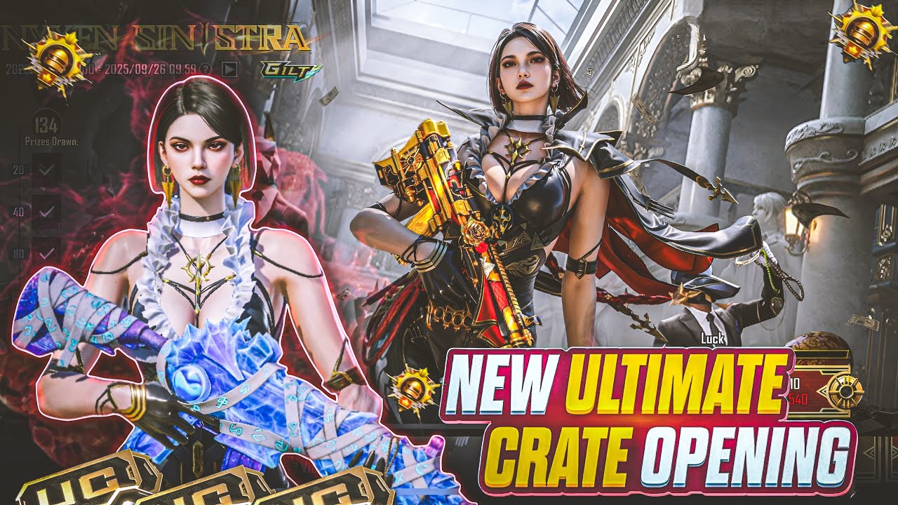 10000 UC NEW ULTIMATE SET & NEW AUG SKIN CRATE OPENING 🔱 PUBG/Bgmi
