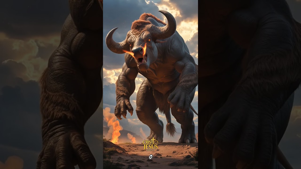 Leviat&atilde; e Beemote Monstros Colossais #biblia #monstros #leviatan #apocalipse #deus #god #monster
