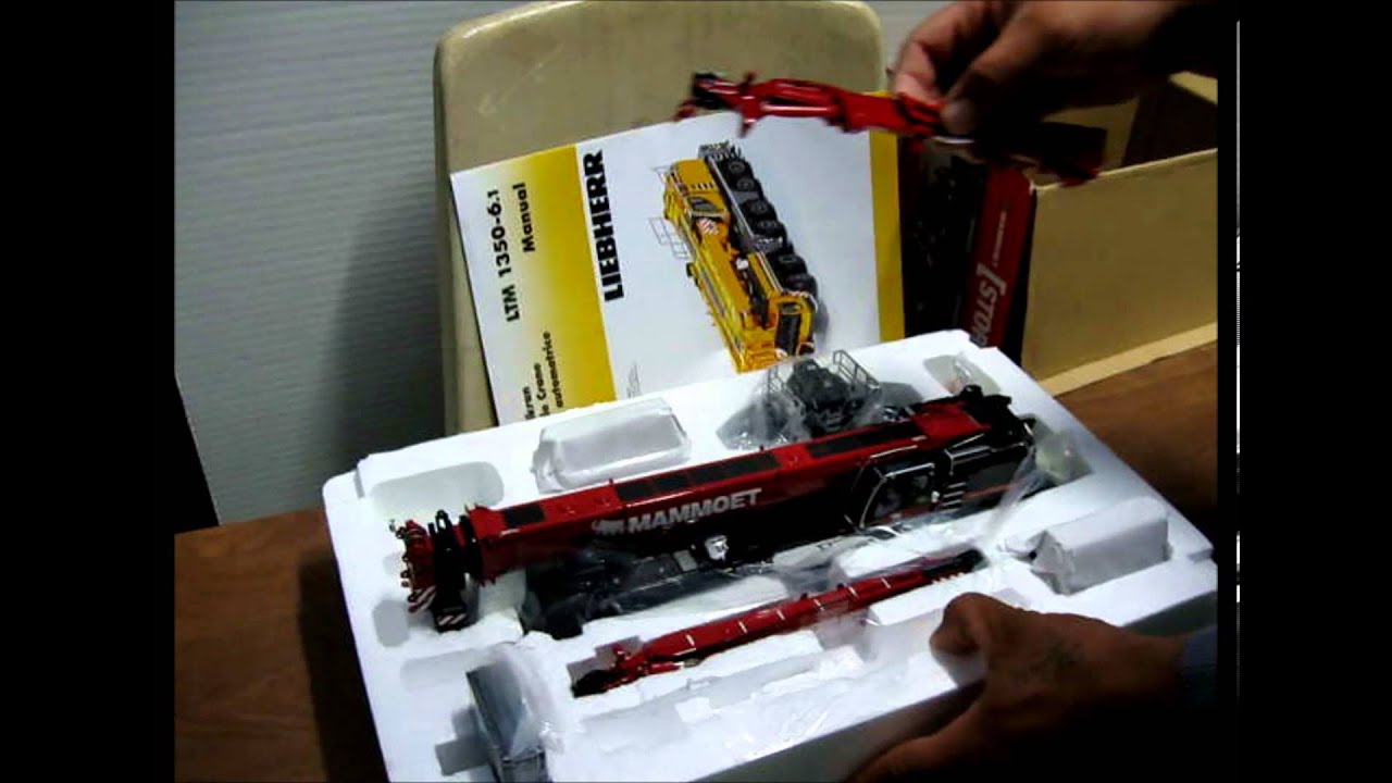 LIEBHERR LTM 1350-6.1 (MAMMOET) UNBOXING VID