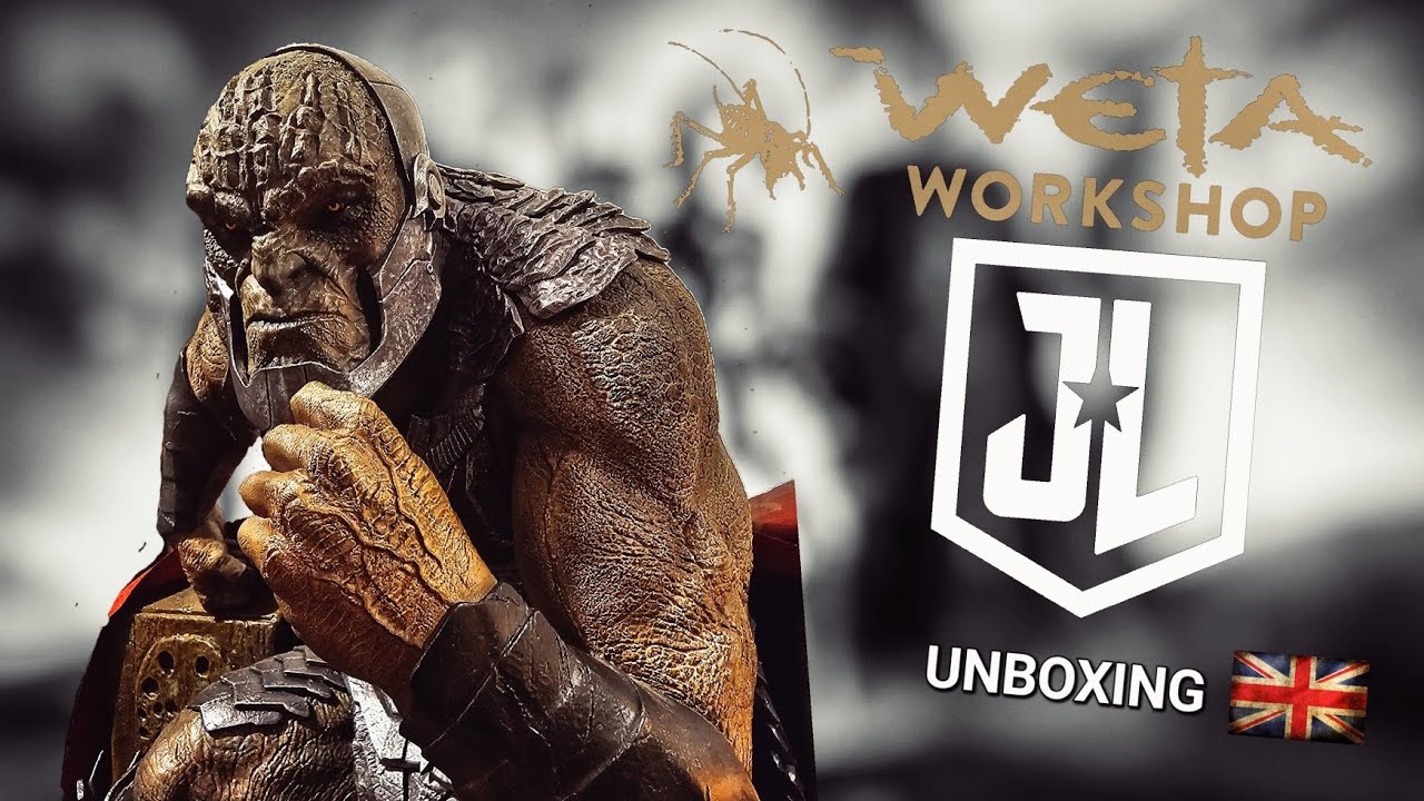 [eng] WETA Justice League Snyder Cut Darkseid on Throne 1/4 Statue // unboxing