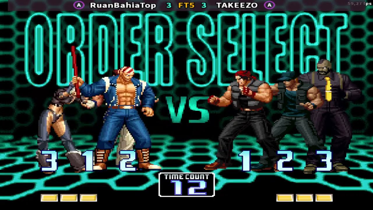 Esse é o melhor Clark do mundo? Ruan bahia vs Kbcinha FT5 KOF 2002