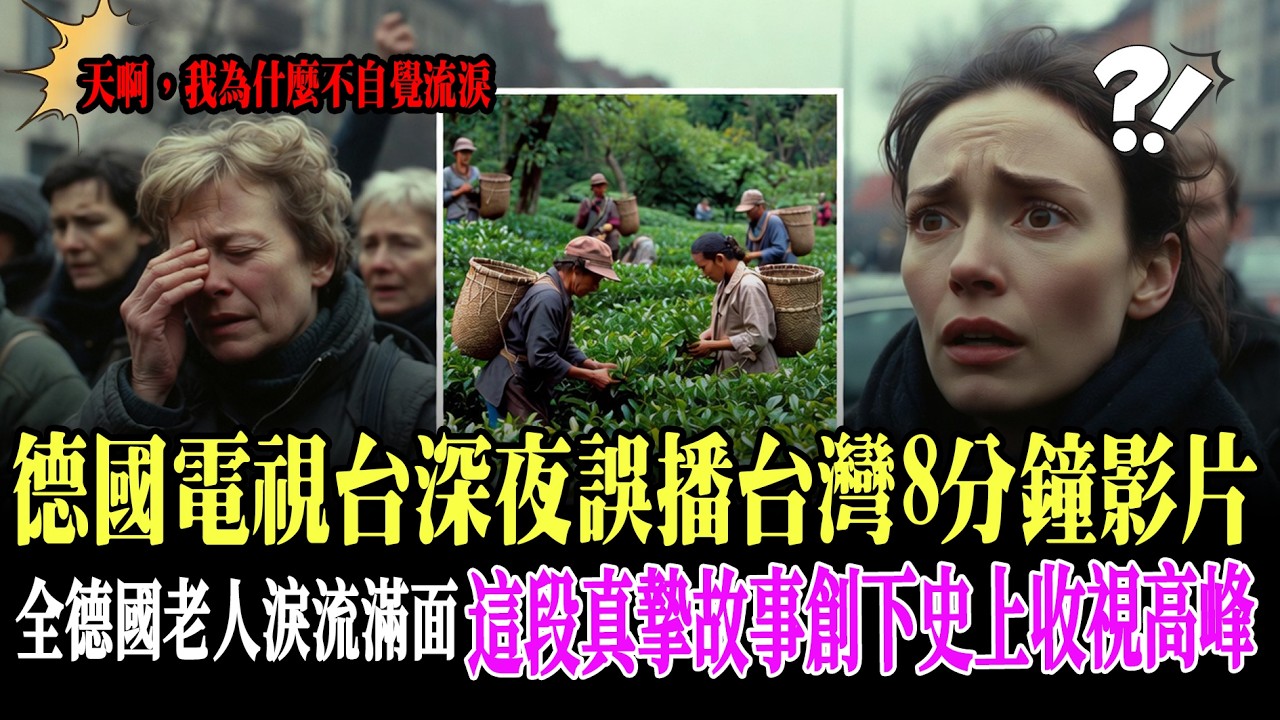 「這段 8 分鐘的意外播出，讓全德國的長者落淚！」一支關於臺灣的影片意外在德國電視台播出，創下收視奇蹟。這段深夜的感人故事讓整個歐洲都為之動容。