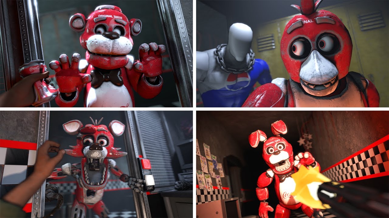 [SFM FNAF] FNaF Coca Cola Counter Jumpscares
