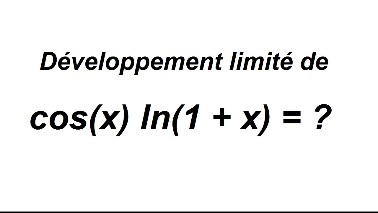 Développement limité de produits