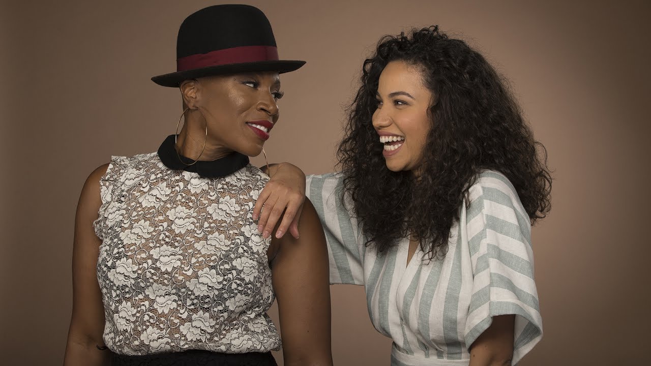 Aisha Hinds and Jurnee Smollett-Bell, a.k.a 'Mosalee'