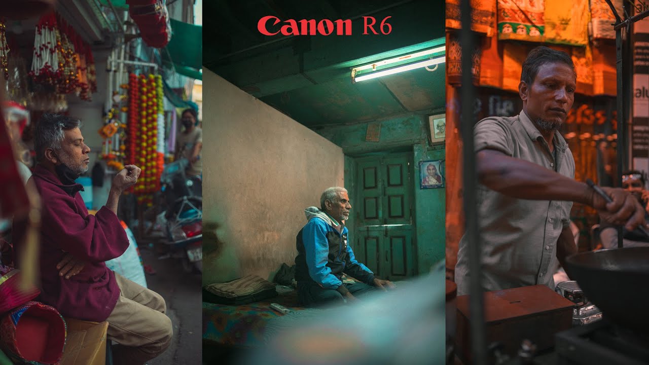 14 Minutes of pure STREET PHOTOGRAPHY in INDIA | CANON R6 | AHMEDABAD | RF 35mm f1.8