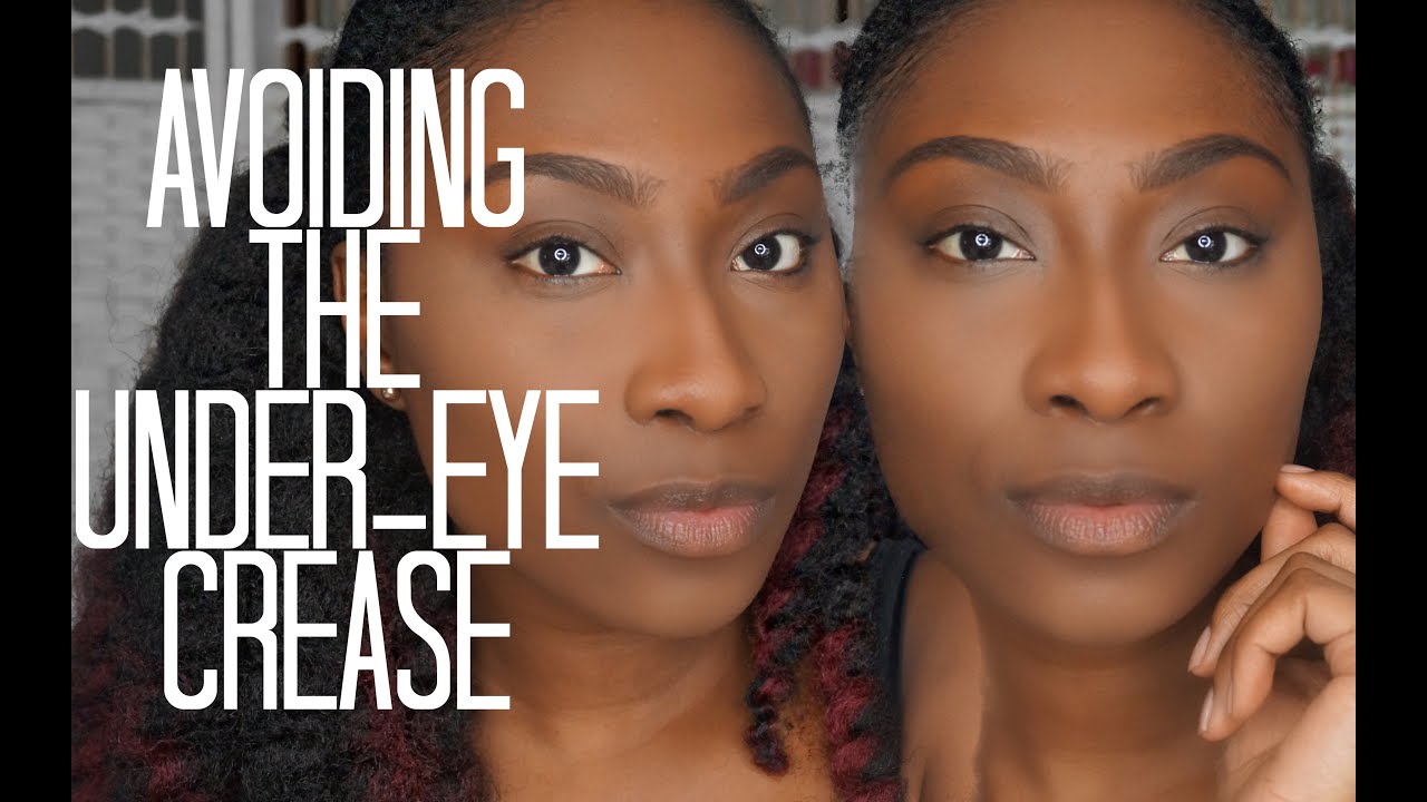 AVOIDING UNDER EYE CREASING | NEW TECHNIQUE