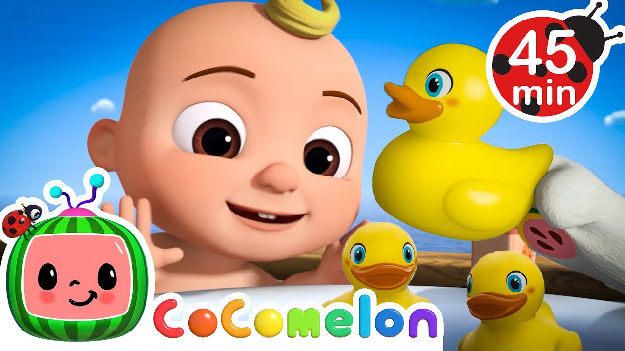 Five Little Duckies Gone Missing! 🛁| Cocomelon Animal Time - Nursery Rhymes