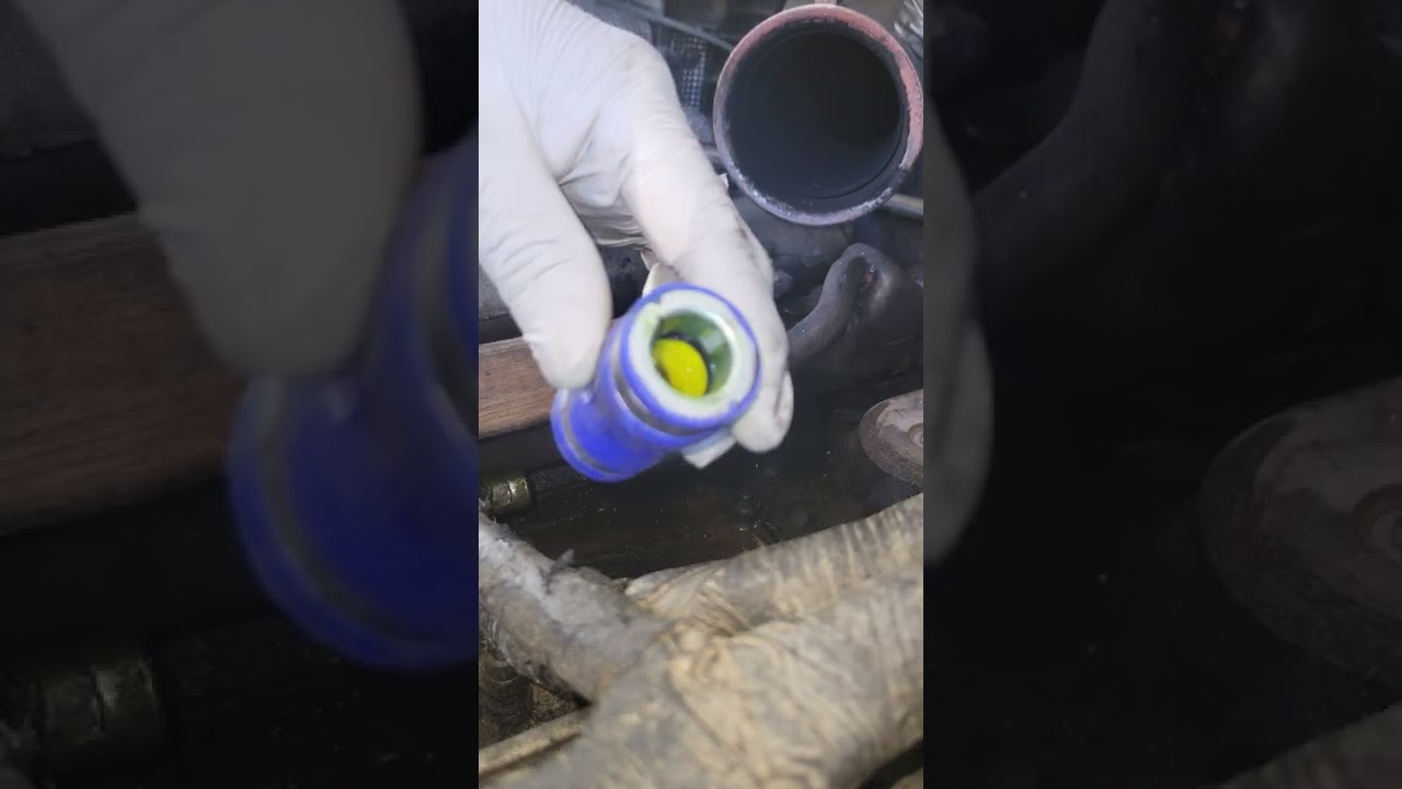 Installing EGR Cooler Hose// With EGR Installed      Powerstroke 6.0 Coolant Leak    #diesel #trucks