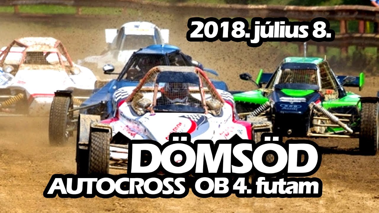 Autocross OB 4. futam - Dömsöd - LIVE