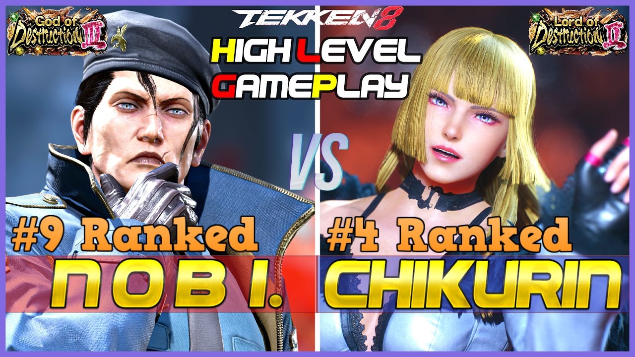 T8 ▰ NOBI (#9 Ranked Dragunov) Vs CHIKURIN (#4 Ranked Lili) ▰ Tekken 8 High Level Gameplay