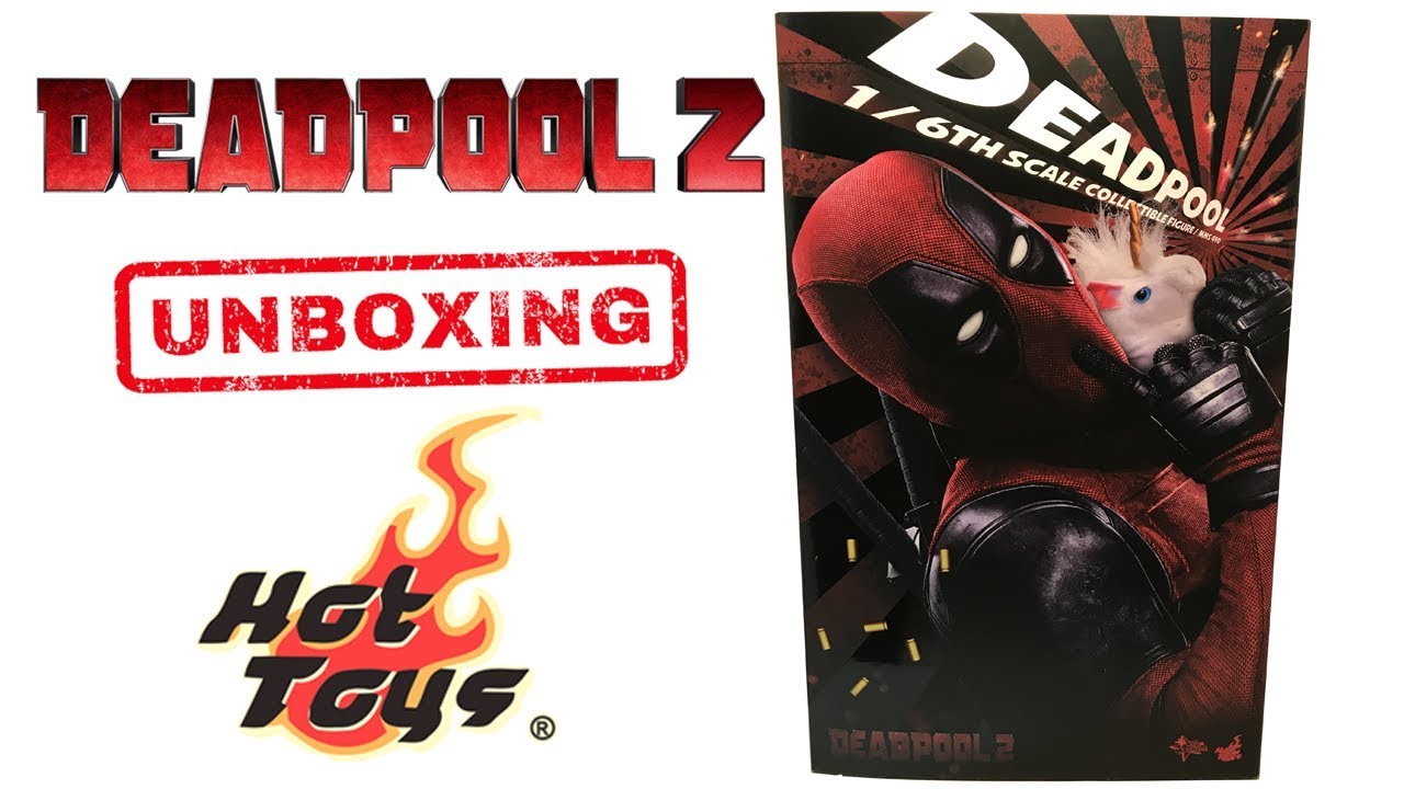 Hot Toys MMS490 Deadpool 2 - Deadpool 1/6 Scale Figure Unboxing