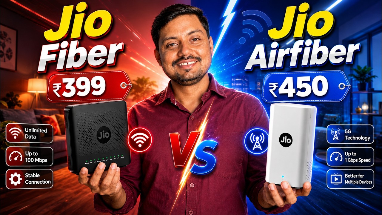 Don't Buy Jio AirFiber Before Watching This! ⚠️ Jio Fiber Vs Jio AIr Fiber
