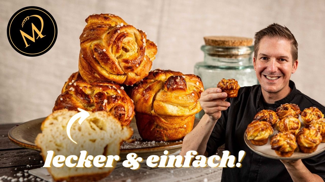 Süsse Vanilleknöpfe – Diese fluffigen Hefeteilchen musst du probieren