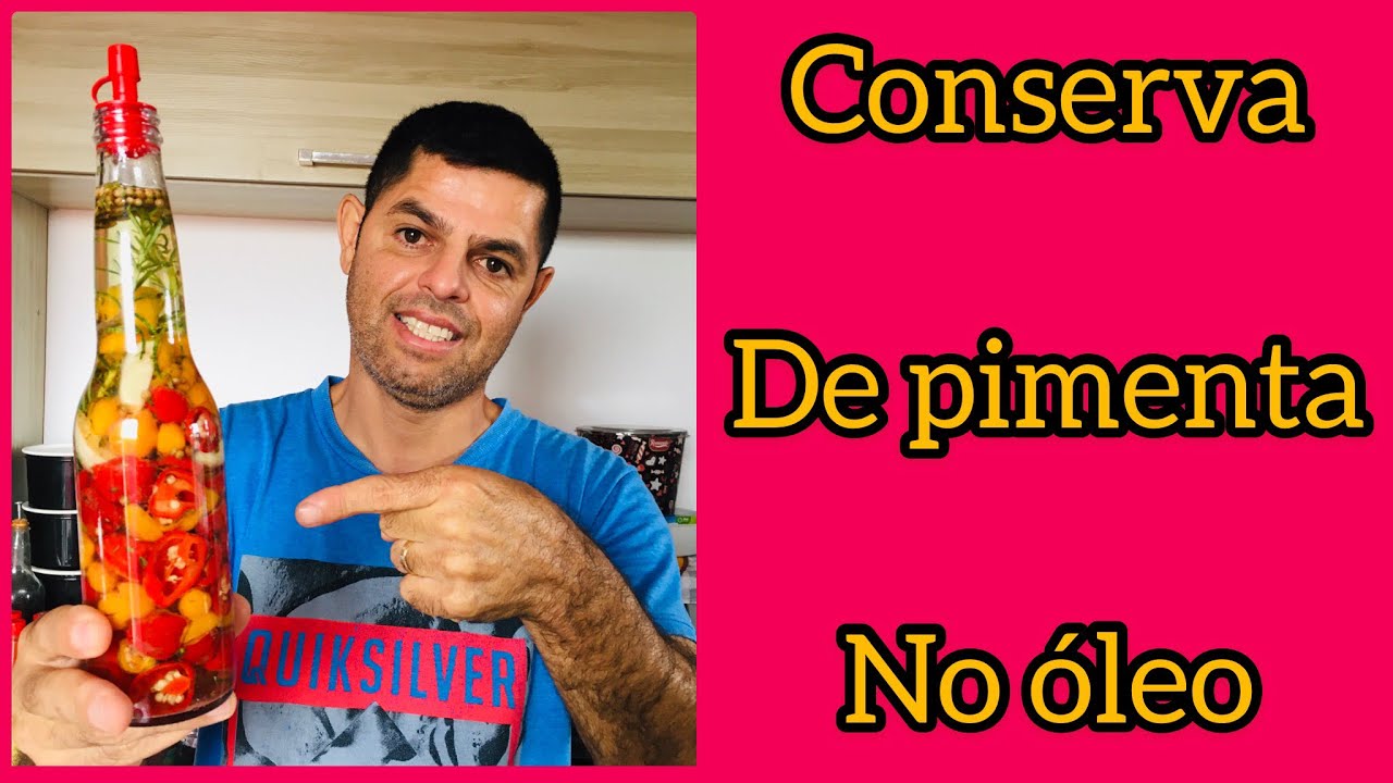 APRENDA  FAZER ESTA CONSERVA DE PIMENTA NO ÓLEO