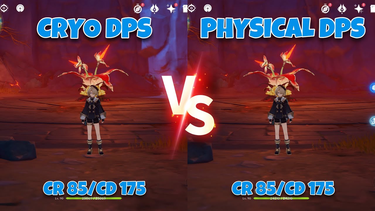 Freminet Cryo DPS vs Physical DPS Builds Gameplay Comparison & Showcases! What&rsquo;s His Best Build???