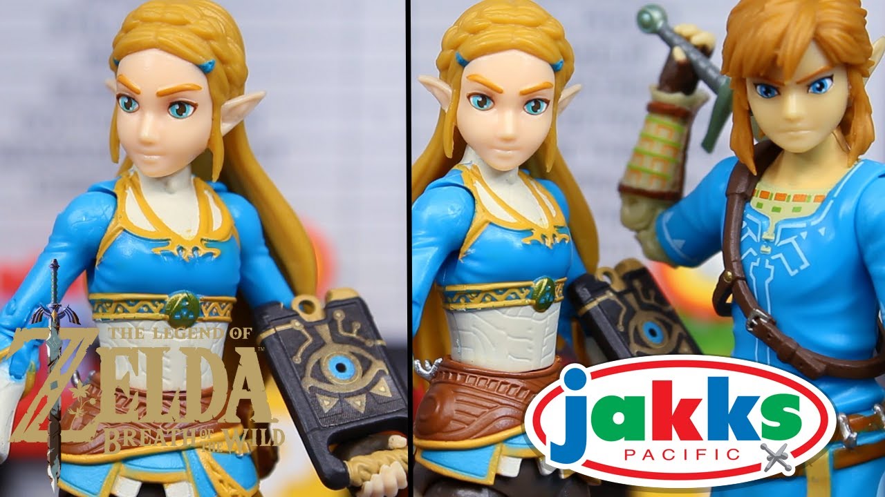 Jakks Pacific The Legend of Zelda: Breath of the Wild Zelda Figure Review!