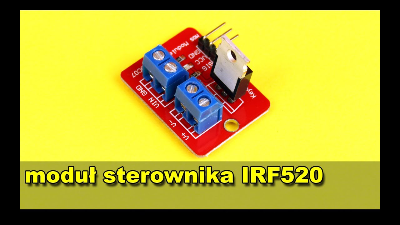 Moduł sterownika IRF520 MOSFET #1