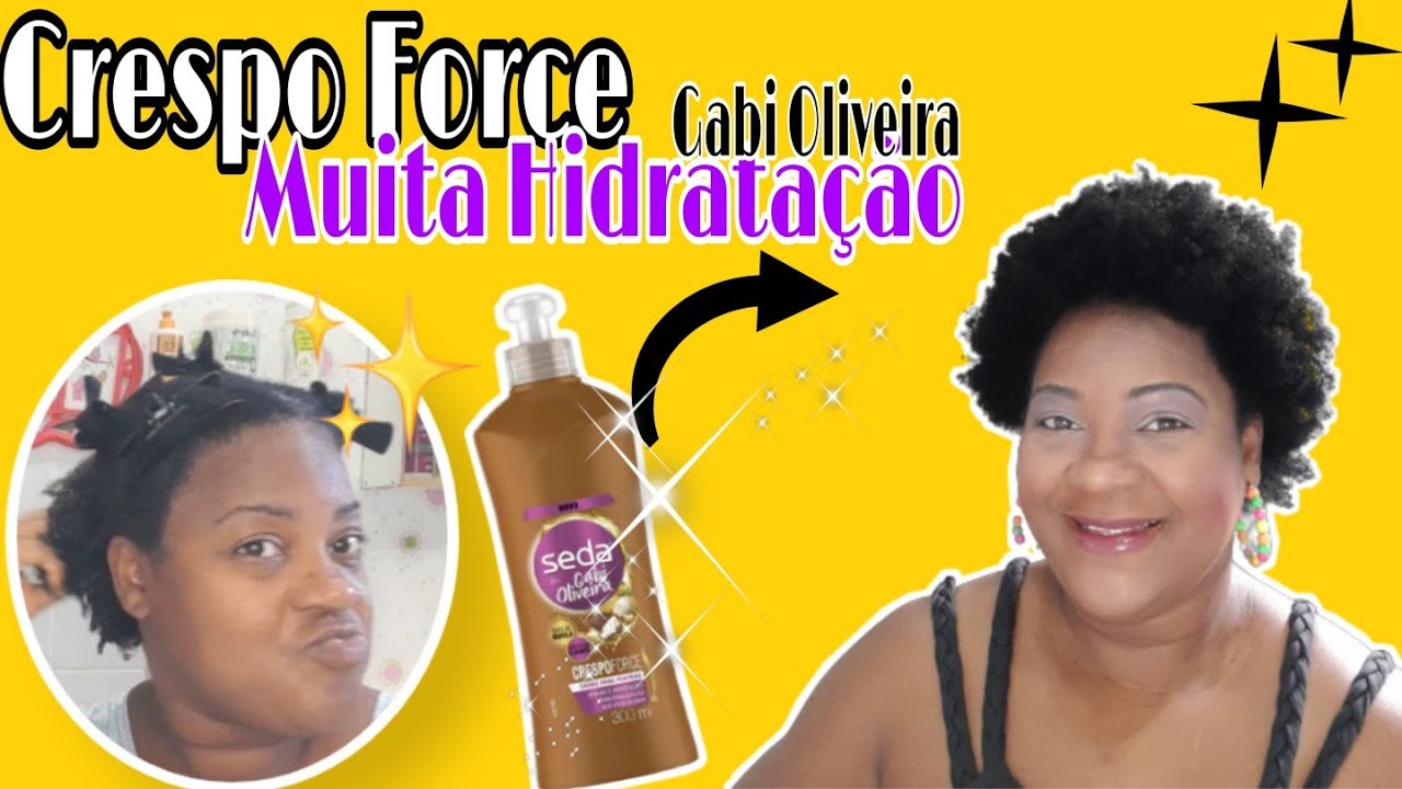 Testei Seda CrespoForce da Gabi Oliveira/ @divinadoblack373