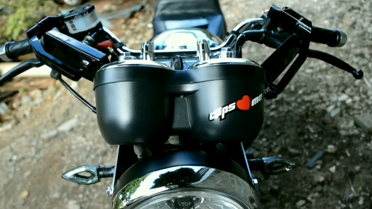 D A i N E S E! - Suzuki EN125 swapped with Suzuki DR200 engine (Mauritius)