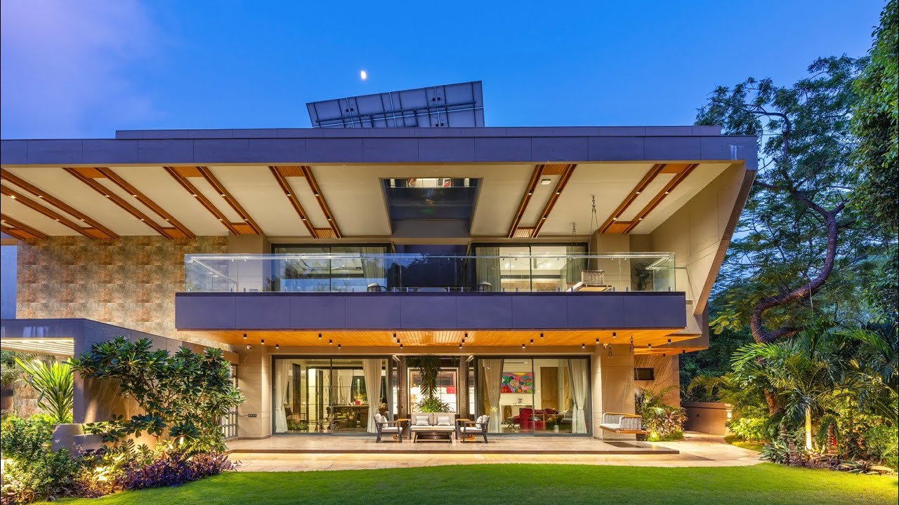 Shreem Design By 9 Degree Design Studio #luxuryvilla #chillvibes