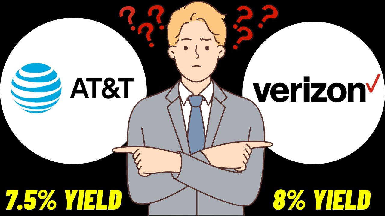 T (AT&T) vs VZ (Verizon) Stock! | Which Is The BEST High Yielding Stock? |