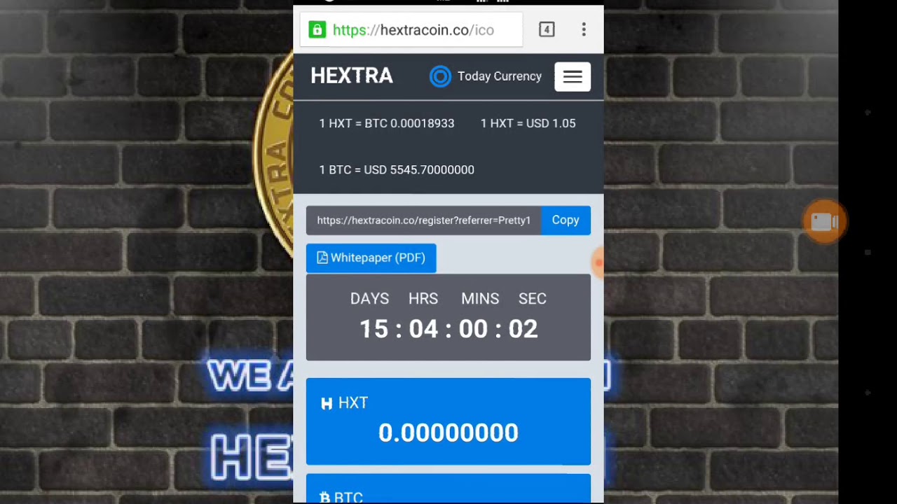 HEXTRACOIN!! The real investment