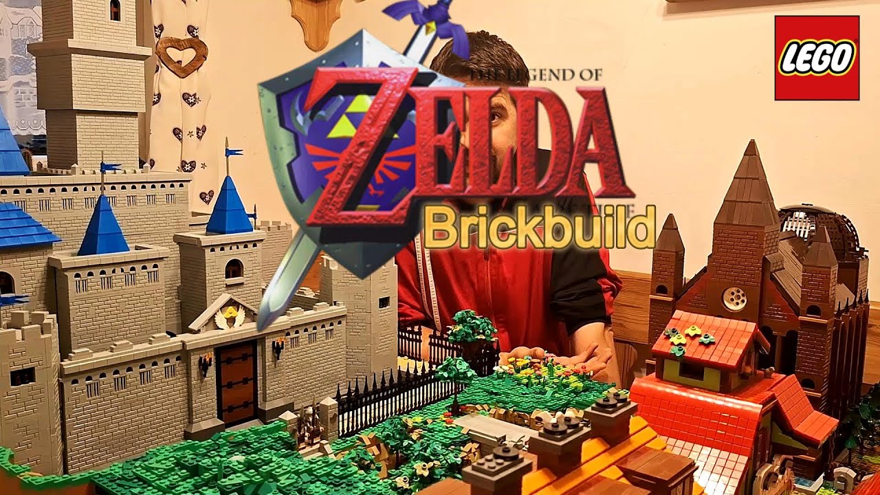 LEGO Zelda Ocarina of Time BRICKBUILD. Tour, Explanation, Details!