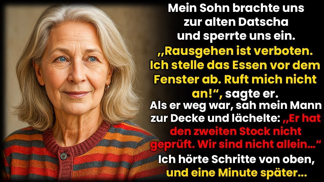 Mein Sohn sperrte uns im Ferienhaus ein – doch mein Mann flüsterte; ‚Wir sind nicht allein…‘