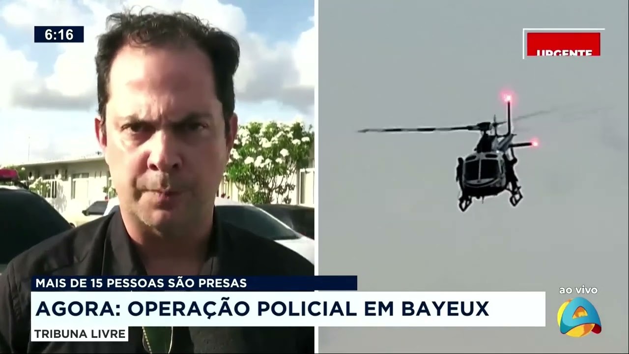 Tribuna Livre - Mais de 15 pessoas presas operação policial em Bayeux
