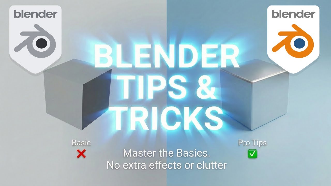 3 Hidden Blender Tips You NEED to Know! 🚀