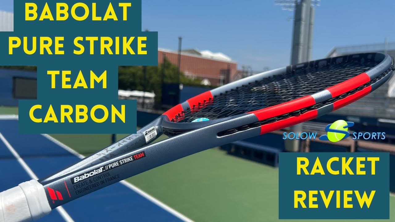 Обзор теннисной ракетки Babolat Pure Strike Team 4th Gen Carbon