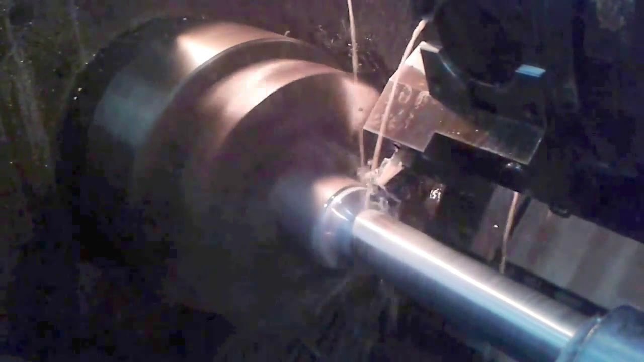 Lavorazione Tirante in 20MnCr5 Doosan Puma 400
