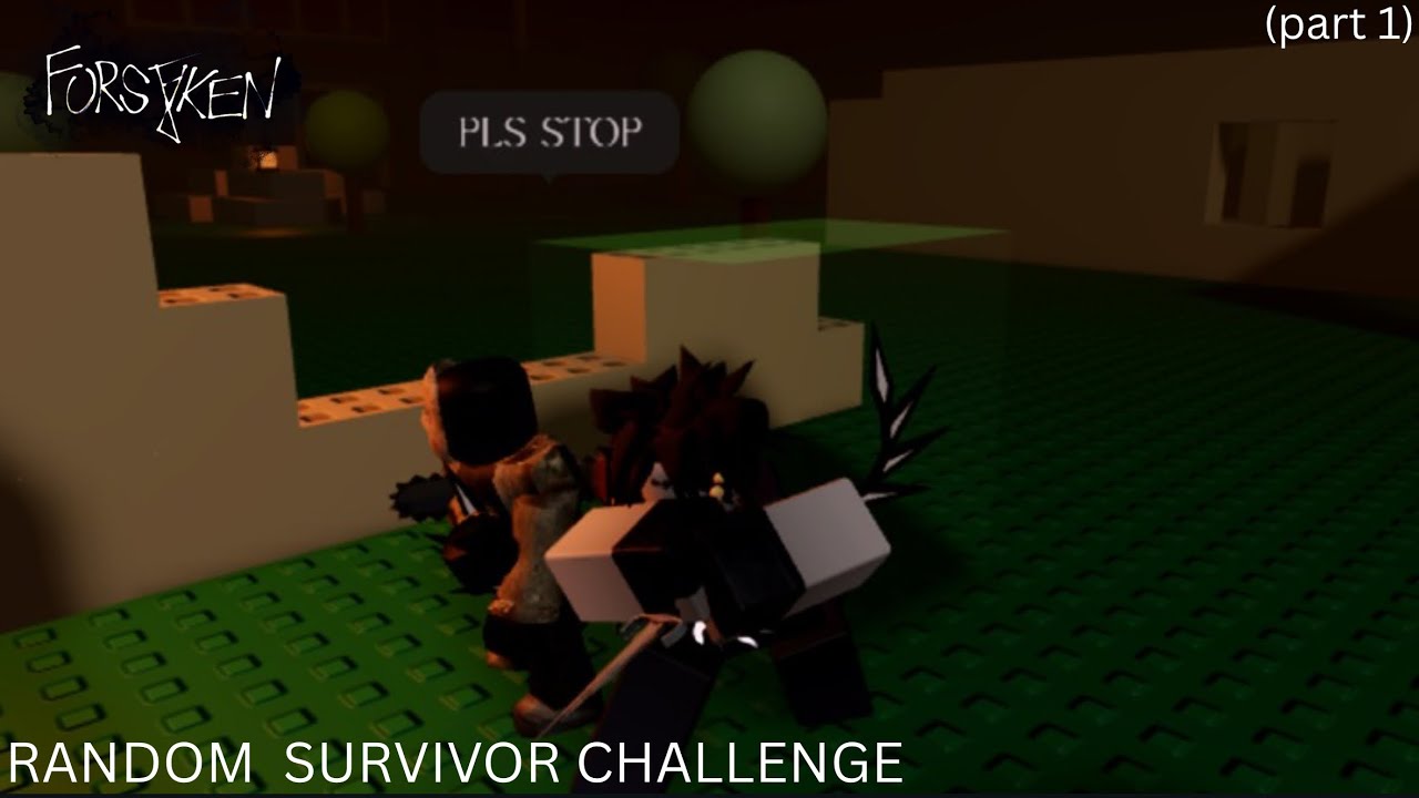 Forsaken but the wheel choose my survivor!(part 1)