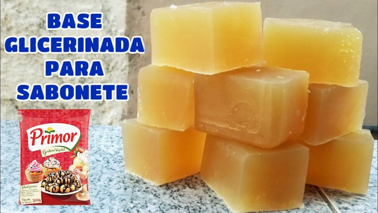 base glicerinada para sabonete caseira