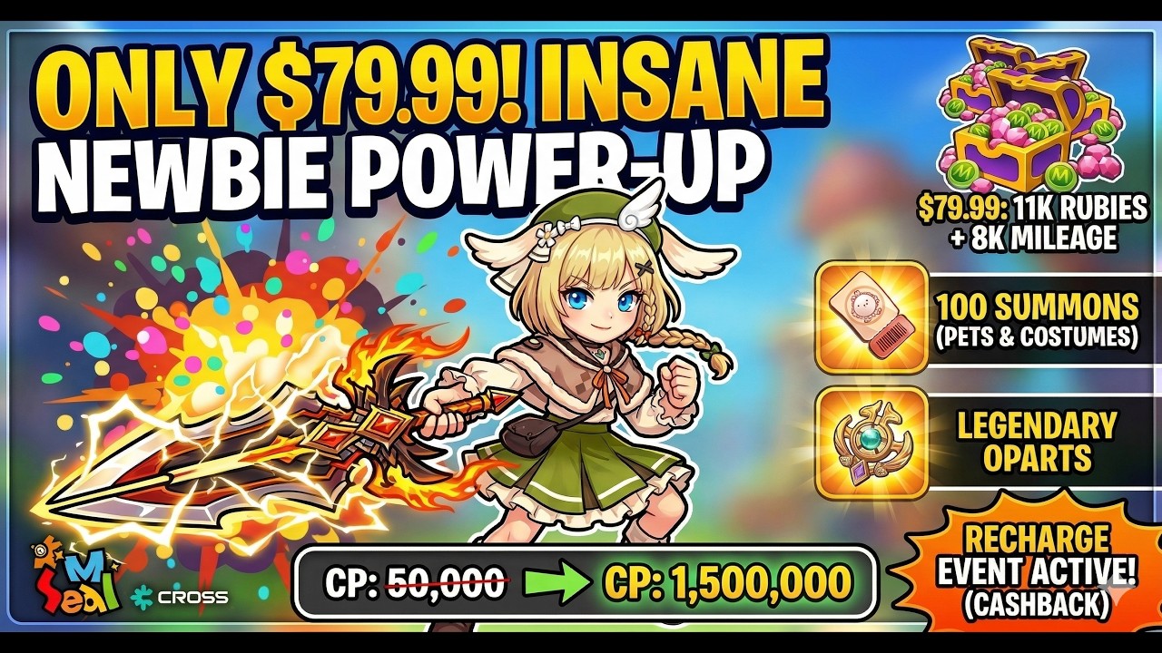Seal M on CROSS $79.99 Power Boost: Recharge Event, Mythical Weapon + Oparts +100 Summons Guide
