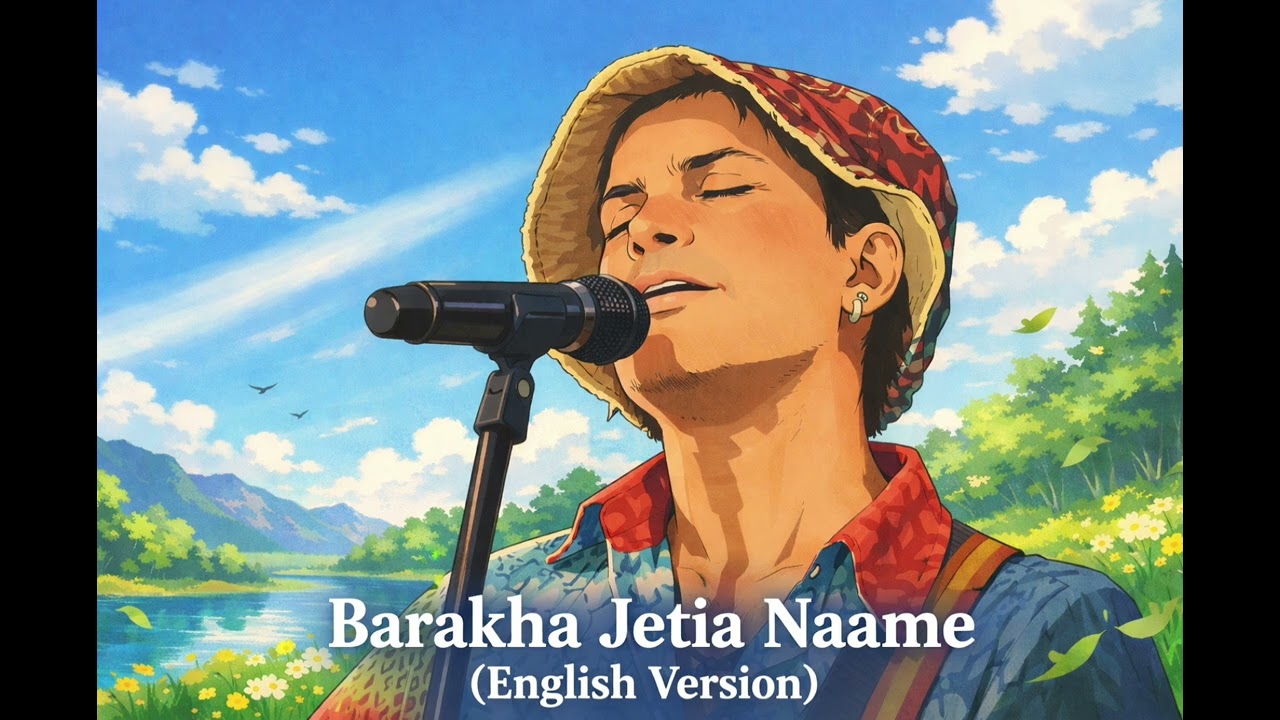 BARAKHA JETIA NAAME || English Cover || Tribute to The Legend Zubeen Garg 