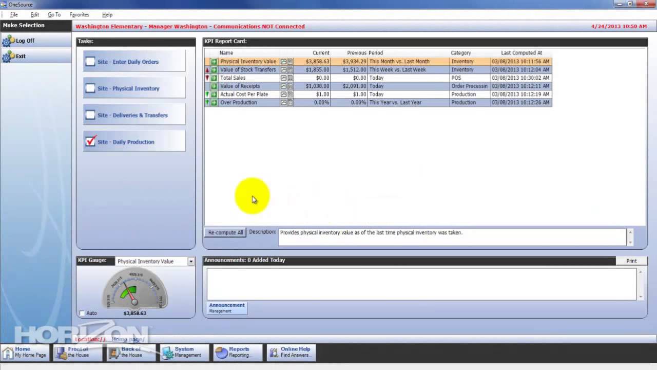 Back Office Basics