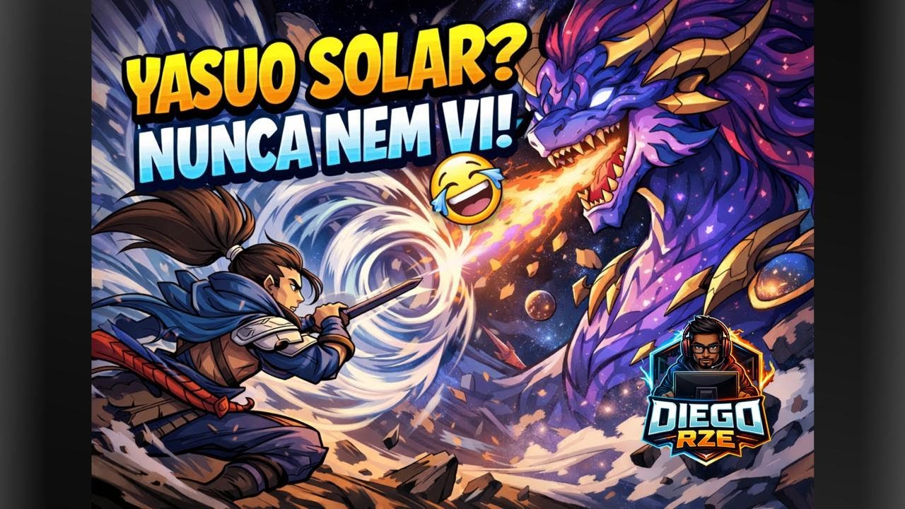 Yasuo vs Aurelion Sol: Espada vs Dragão Espacial 🐉⚔️