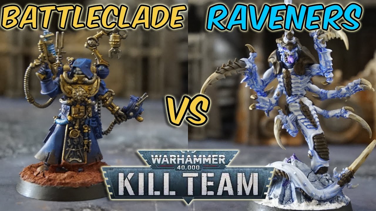 Ravener VS Battleclade Kill Team Battle Report - Tyranids and Adeptus Mechanicus