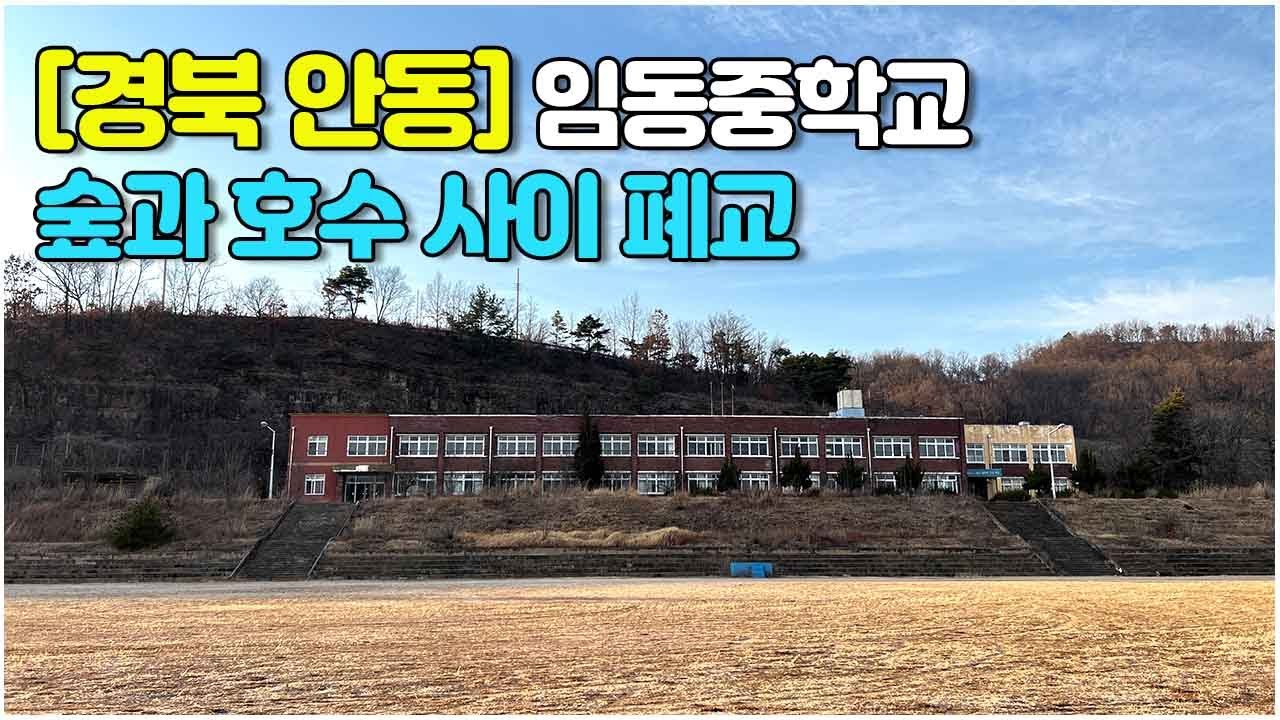 [경북안동] 숲과 호수 사이 폐교 #임동중학교