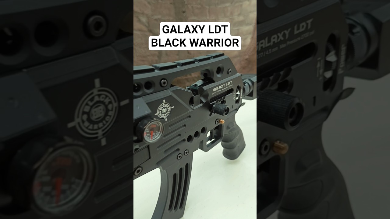 Senapan Angin Pcp Galaxy Predator Black Warrior Ldt🔥 #senapanbocap #blackwarrior #shorts #senapanpcp