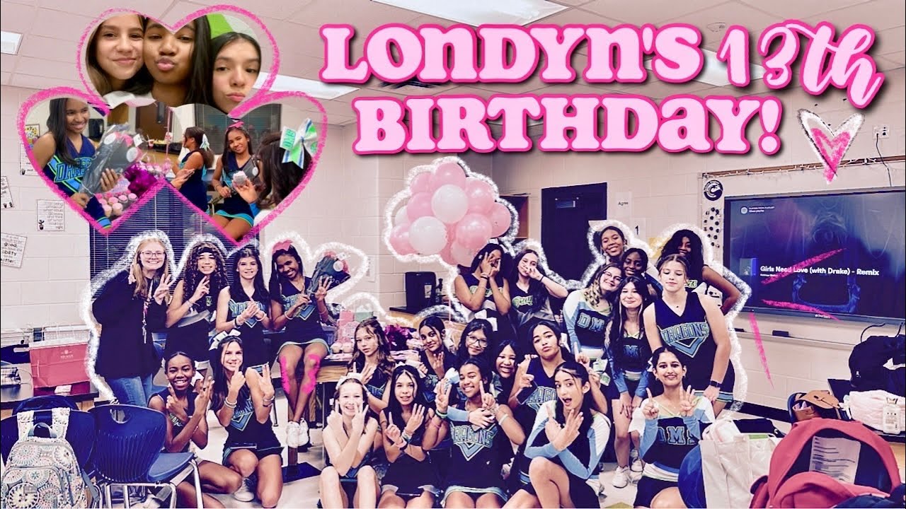 13th Birthday Vlog + a Basketball Game 💗