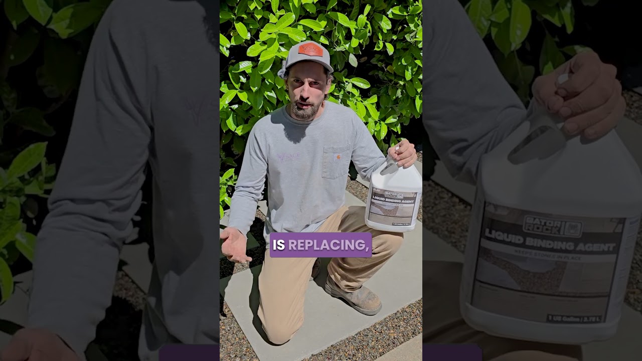 Gravel Glue WARNING     #landscaping #resinbound #diy