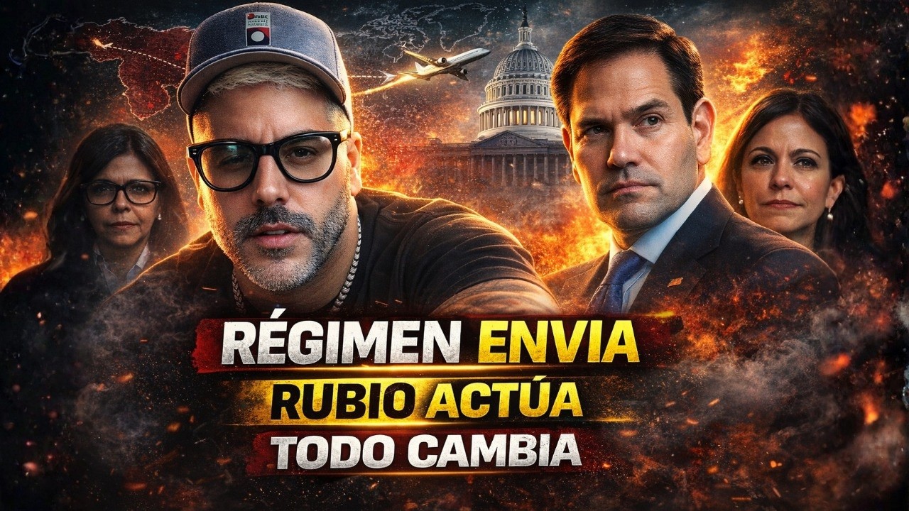 💣 &iexcl;SE DESTAPA TODO! Enviado del r&eacute;gimen + RUBIO y MAR&Iacute;A CORINA MUEVEN FICHAS