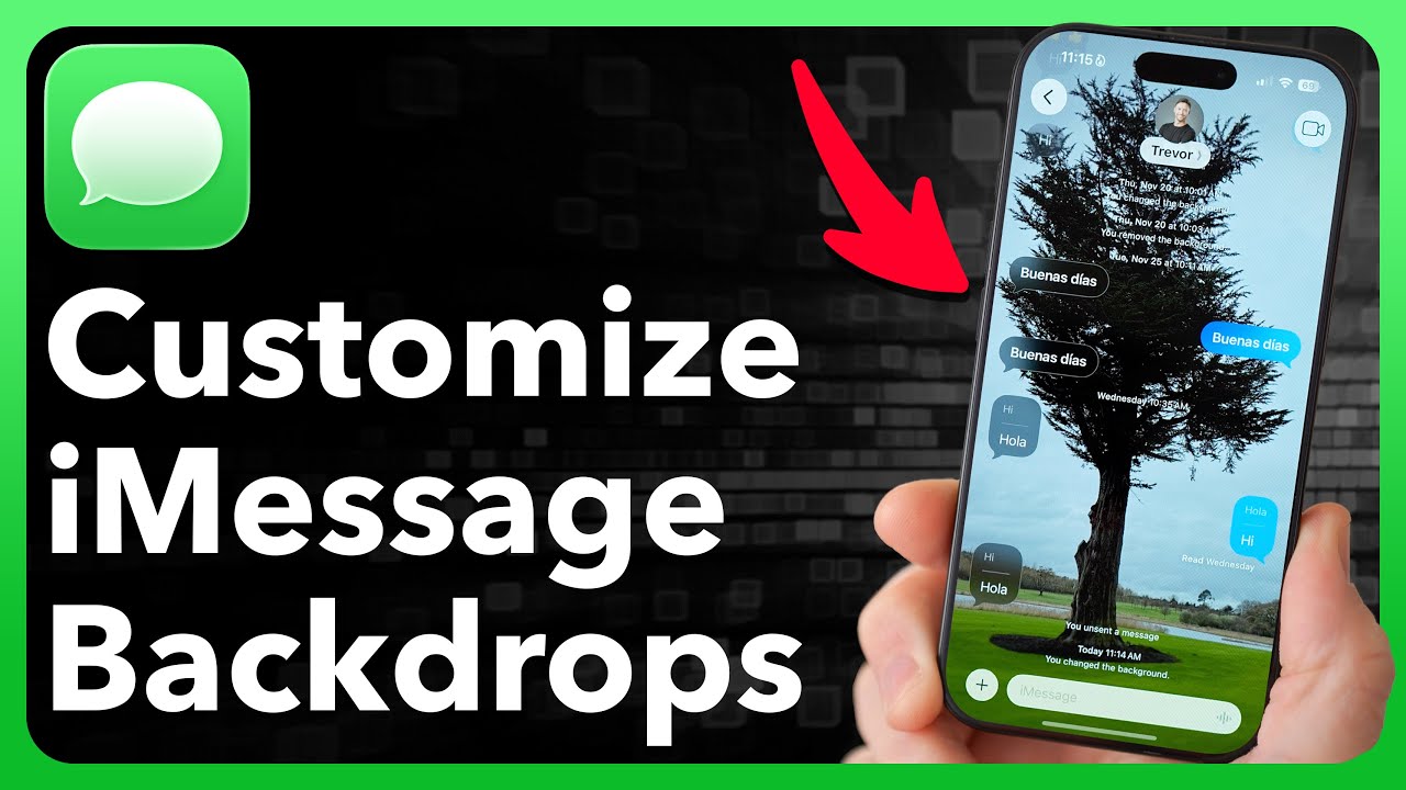 How To Customize iMessage Backgrounds