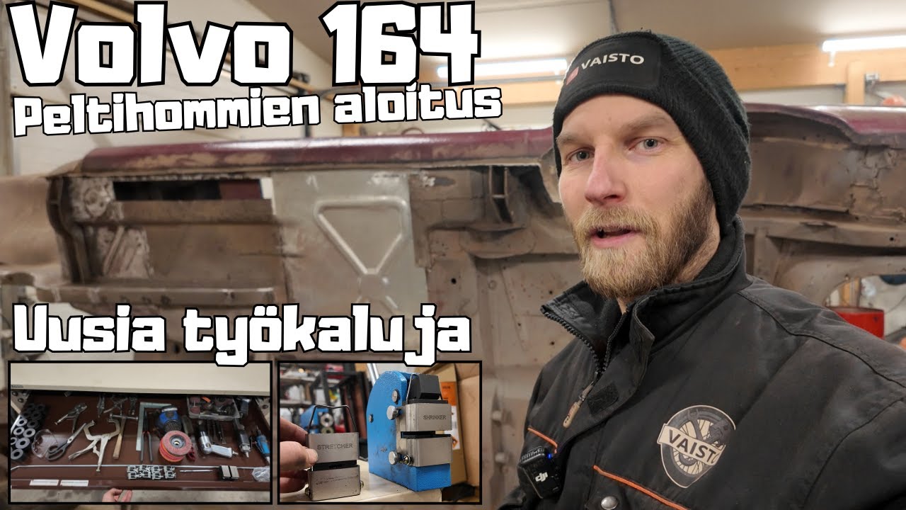 Ruostekorjausta - Volvo 164 - Jakso 8
